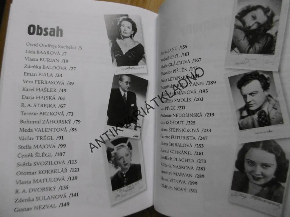 HVĚZDY STŘÍBRNÉHO PLÁTNA, OSUDY HERCŮ Z PRVNÍ REPUBLIKY, GRACÍK, BURIAN, BAAROVÁ, **an