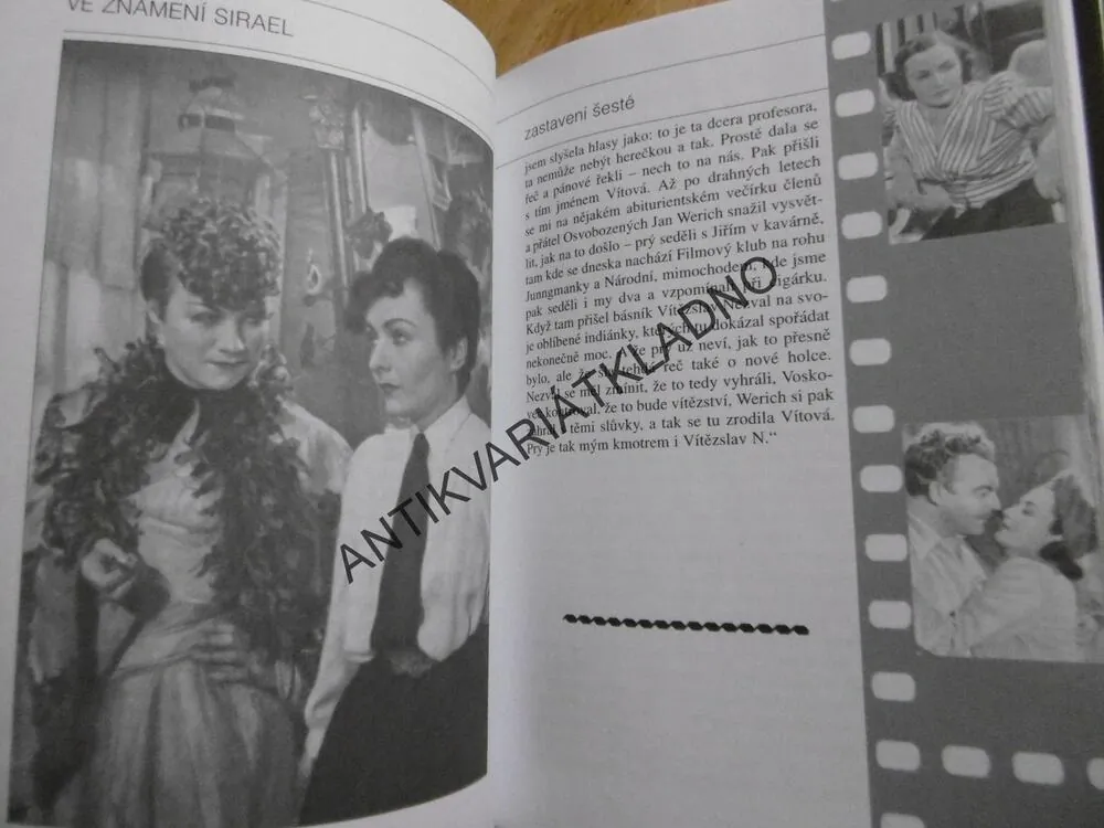 CESTA KE ŠMÍŘE, HANA VÍTOVÁ, HEREČKA, FILM, R. MIHOLA, **an