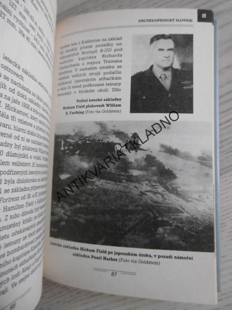 PEARL HARBOR, 1941, JIŘÍ FÍDLER, **an