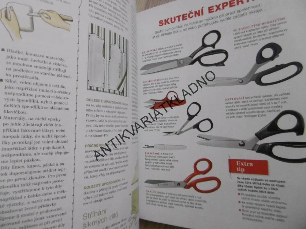 ŠITÍ, PRAKTICKÉ RADY OD A DO Z OD ZKUŠENÝCH PROFESIONÁLŮ, **an