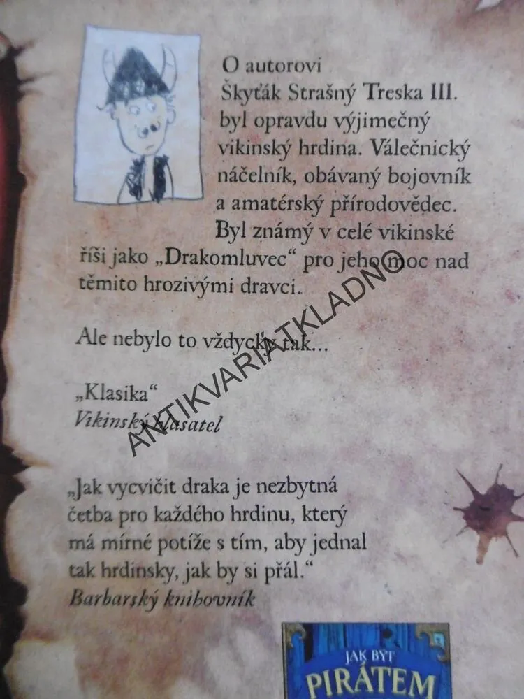 JAK VYCVIČIT DRAKA, CRESSIDA COWELLOVÁ, **an