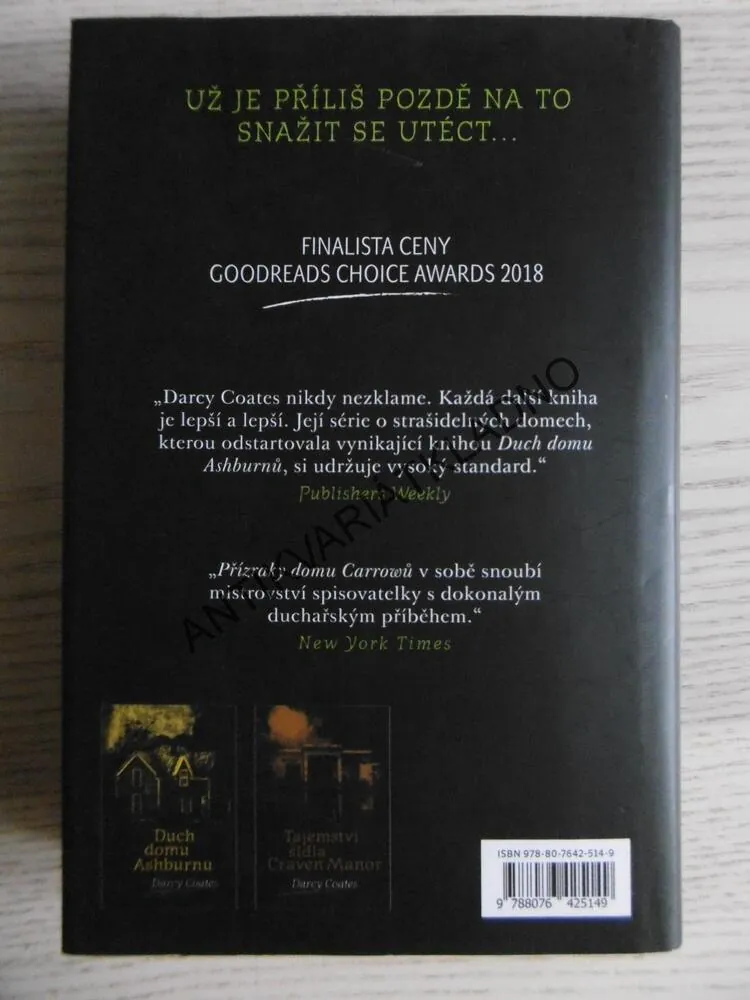 PŘÍZRAKY DOMU CARROWŮ, DARCY COATES, **an