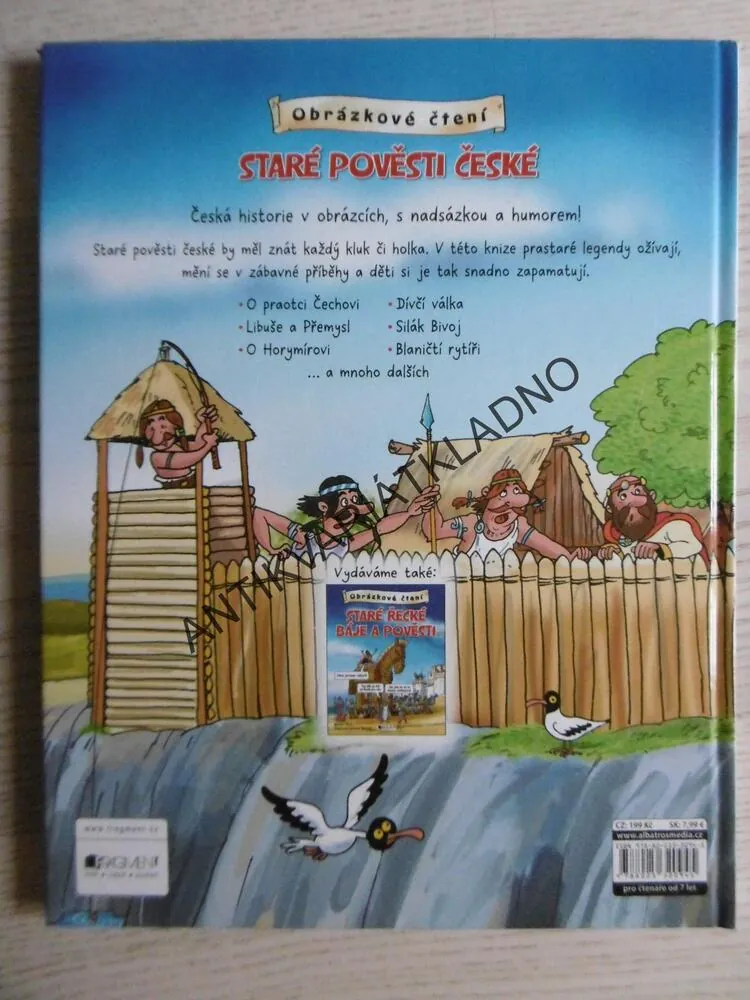 STARÉ POVĚSTI ČESKÉ, OBRÁZKOVÉ ČTENÍ, komiks, MARTIN PITRO, **an
