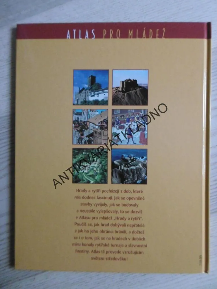 HRADY A RYTÍŘI, ATLAS PRO MLÁDEŽ, HISTORIE, **an