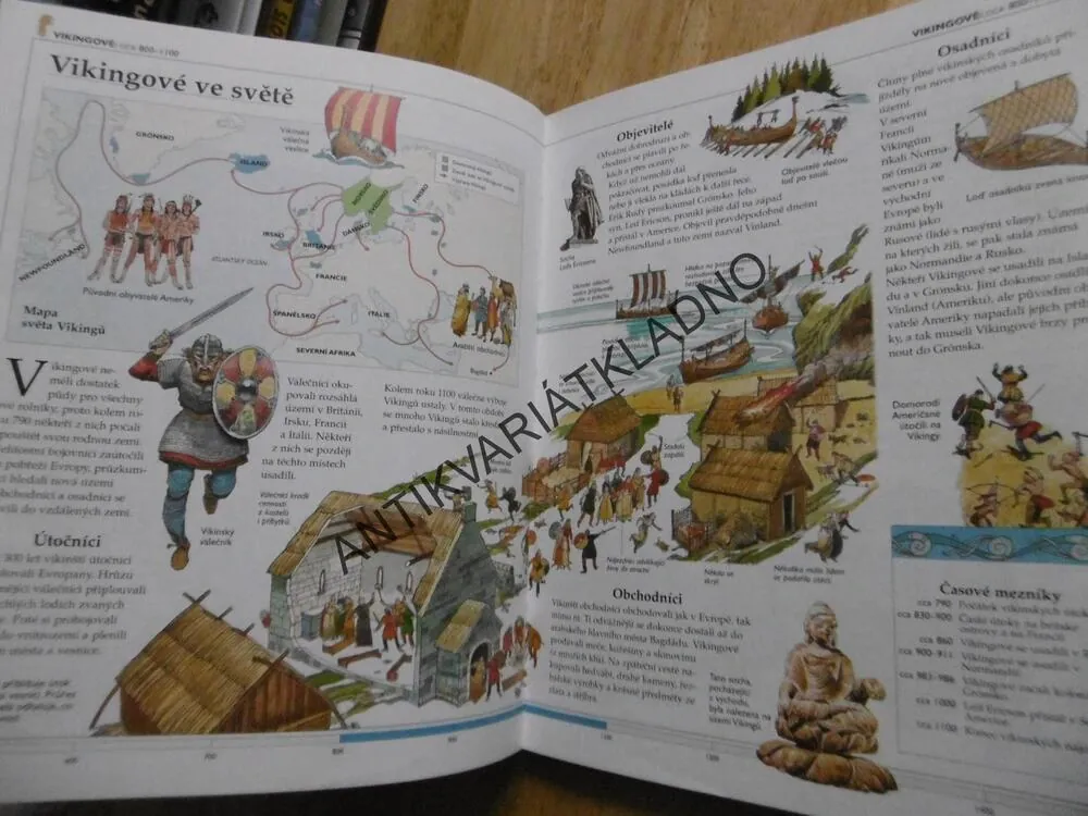 STŘEDOVĚK, ILUSTROVANÉ DĚJINY SVĚTA, BINGHAMOVÁ,