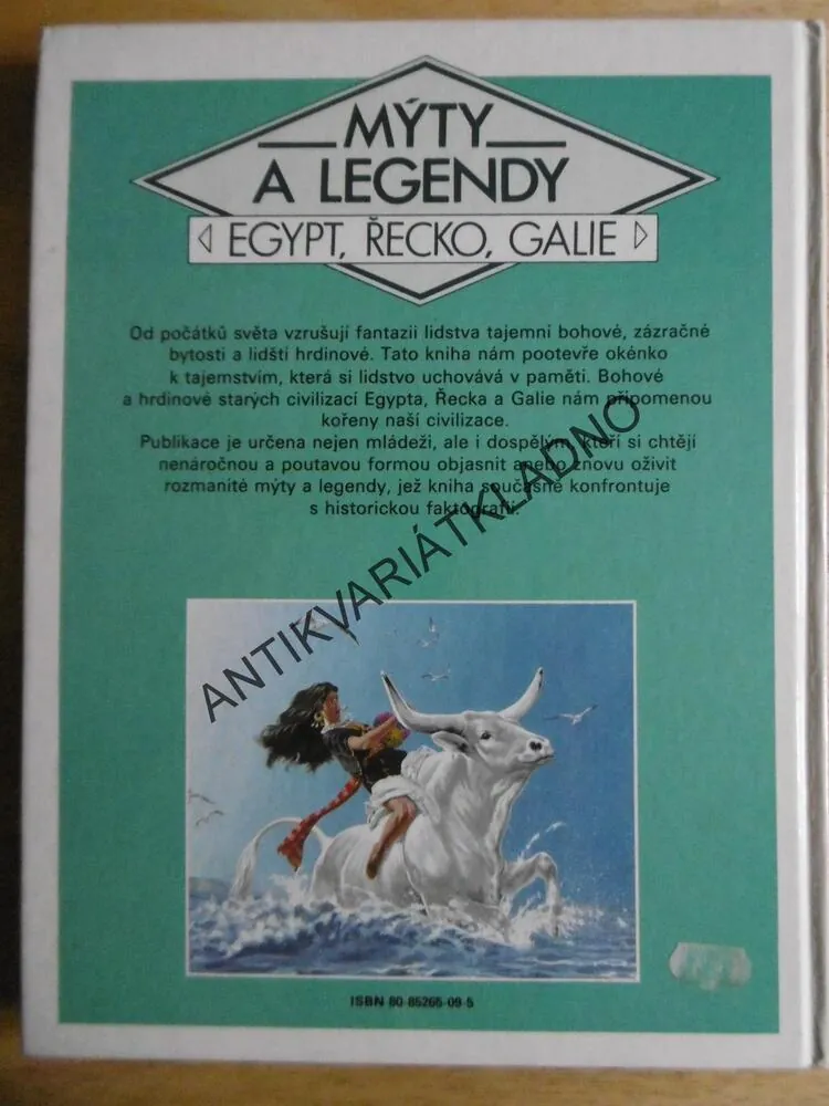 MÝTY A LEGENDY, EGYPT, ŘECKO, GALIE, **an