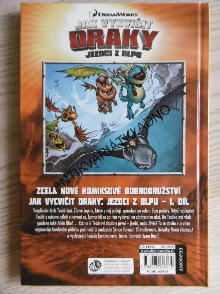 JAK VYCVIČIT DRAKY, DRAČÍ VÝHEŇ, JEZDCI Z BLPU, **an