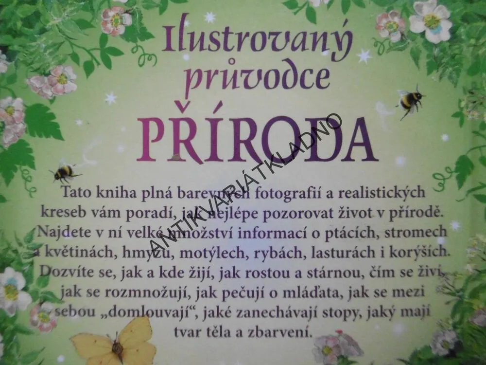 PŘÍRODA, ILUSTROVANÝ PRŮVODCE, **an
