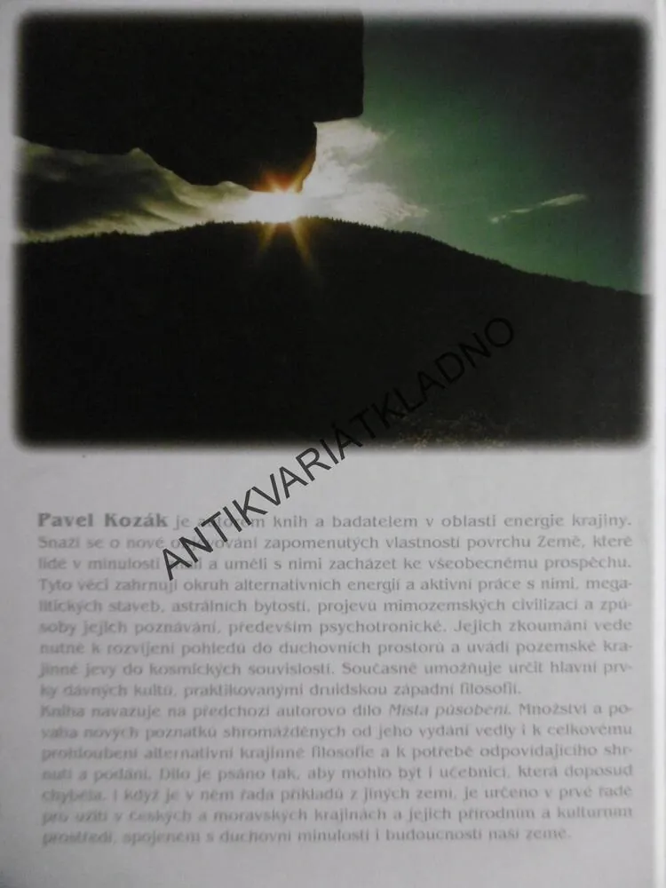 ENERGIE KRAJINY, PAVEL KOZÁK, **an