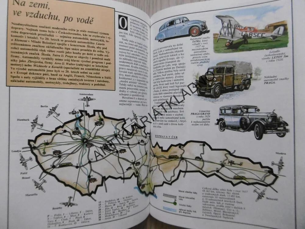 ČESKOSLOVENSKO 1918-1938, DĚJINY V OBRAZECH, PAVEL AUGUSTA, FRANTIŠEK HONZÁK, **an