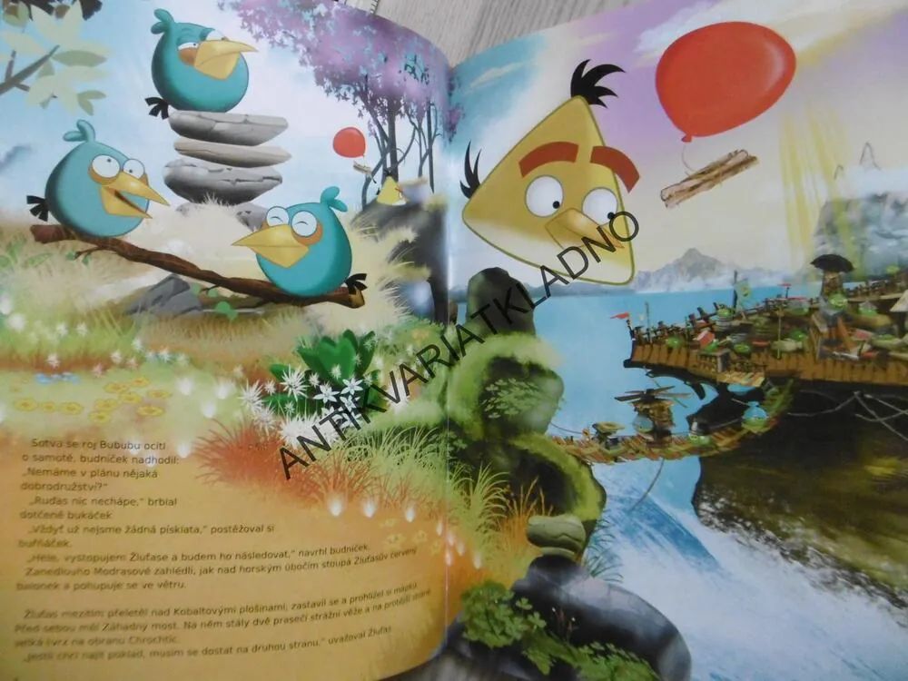 ANGRY BIRDS, TAJEMSTVÍ ZTRACENÉHO POKLADU,, **an