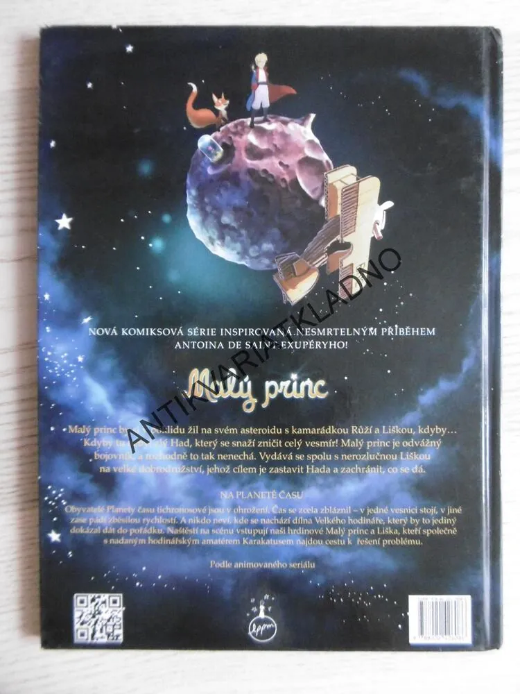 MALÝ PRINC A PLANETA ČASU, ANTOIN DE SAINT-EXUPERY, KOMIKS, **an