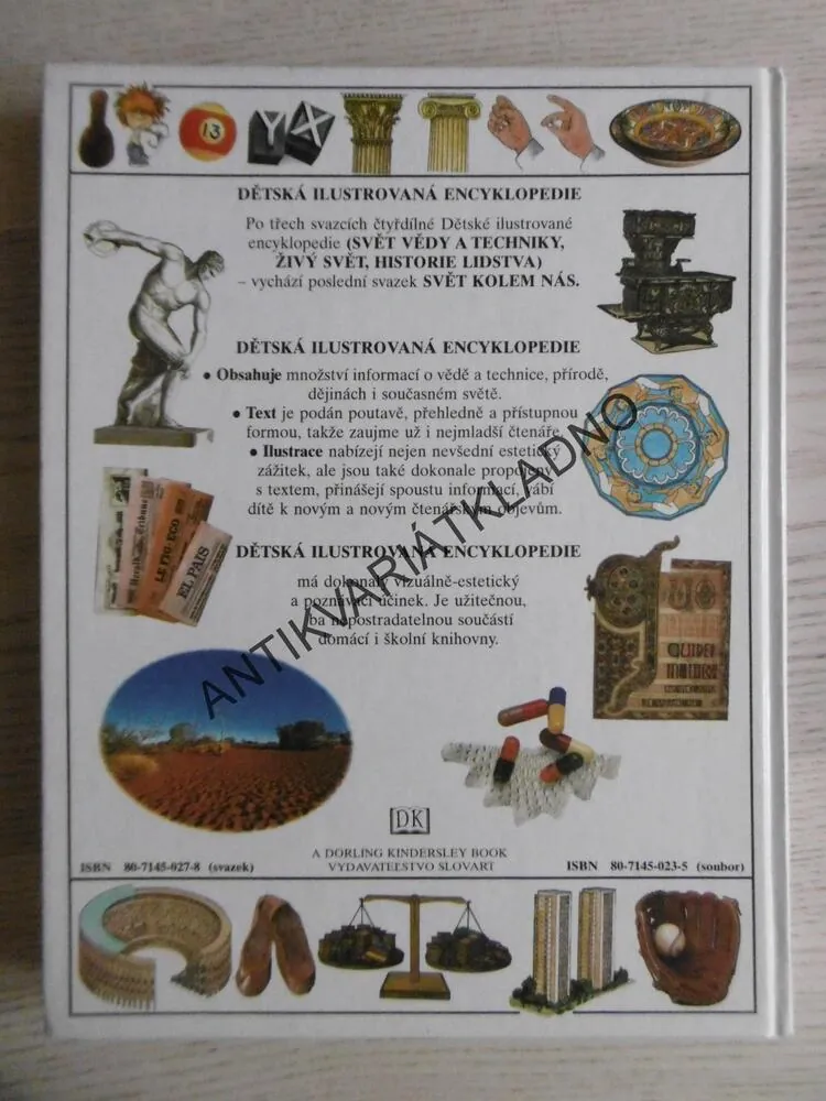 DĚTSKÁ ILUSTROVANÁ ENCYKLOPEDIE, SVĚT KOLEM NÁS, **an