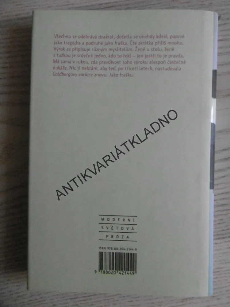 KONTRAPUNKT, ANNA ENQUISTOVÁ, **an