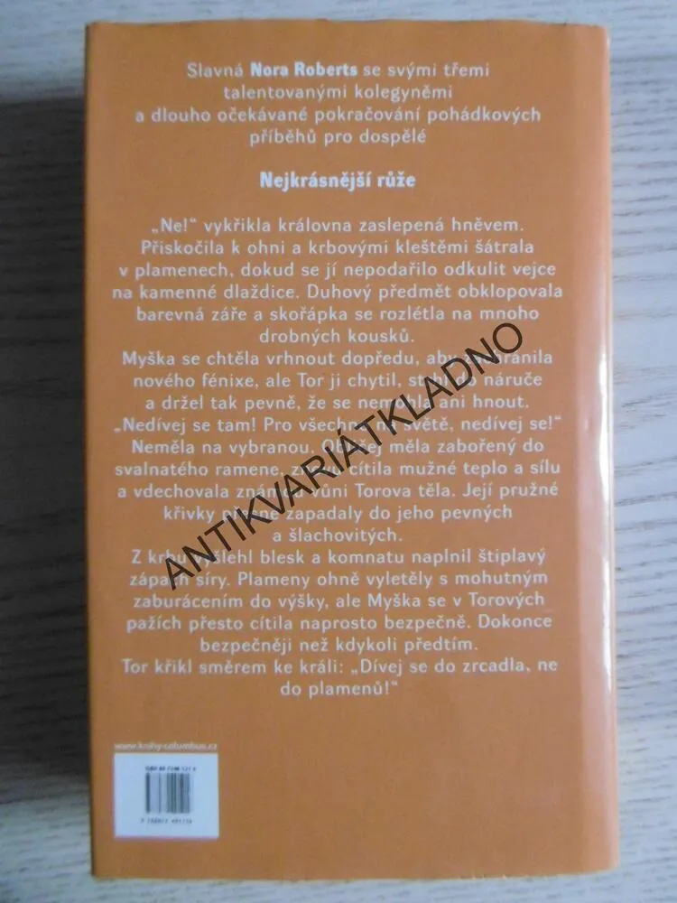 NEJKRÁSNĚJŠÍ RŮŽE, NORA ROBERTSOVÁ, JILL GREGORYOVÁ, **an