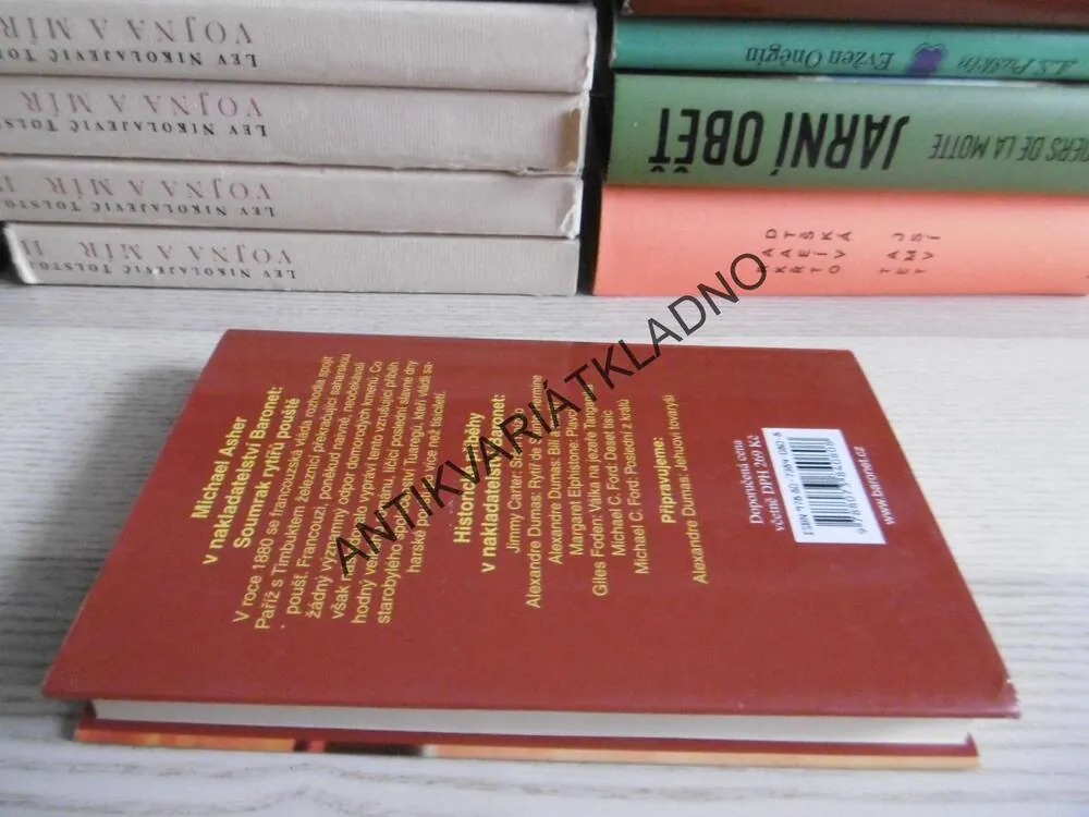 SOUMRAK RYTÍŘŮ POUŠTĚ, MICHAEL ASHER, **an