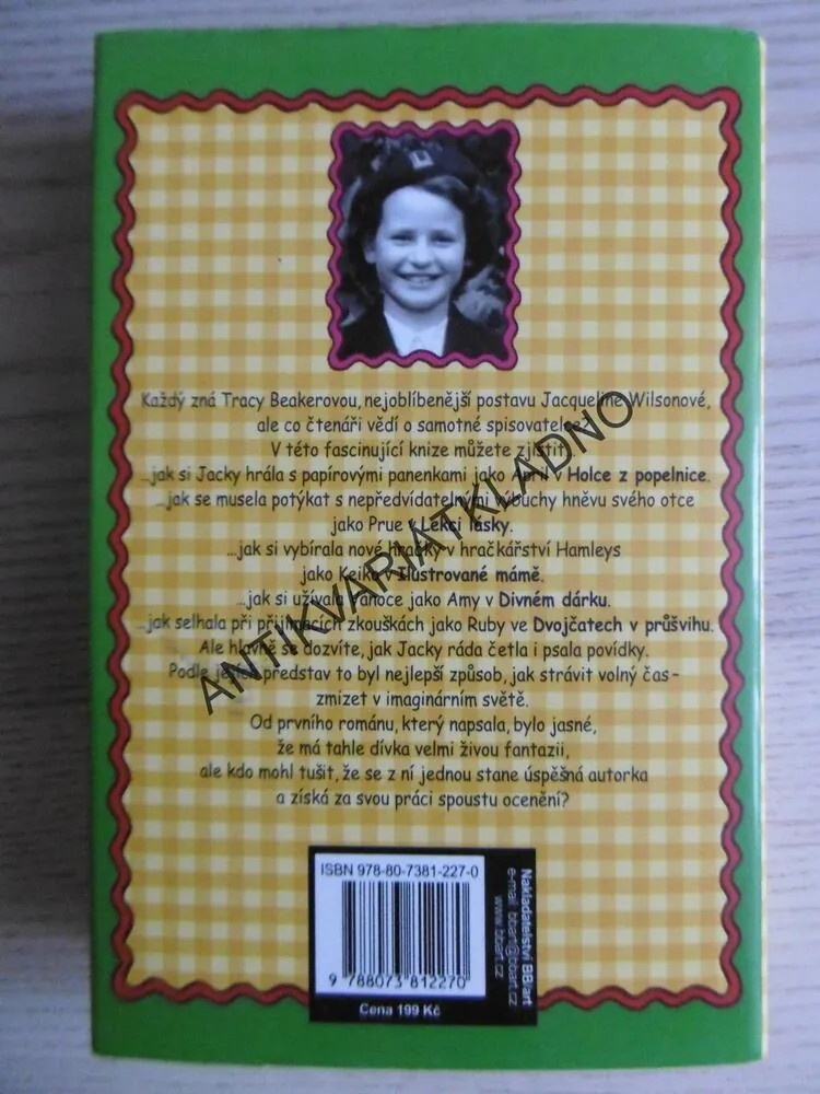 JACKY SNÍLEK, JACQUELINE WILSONOVÁ, **an