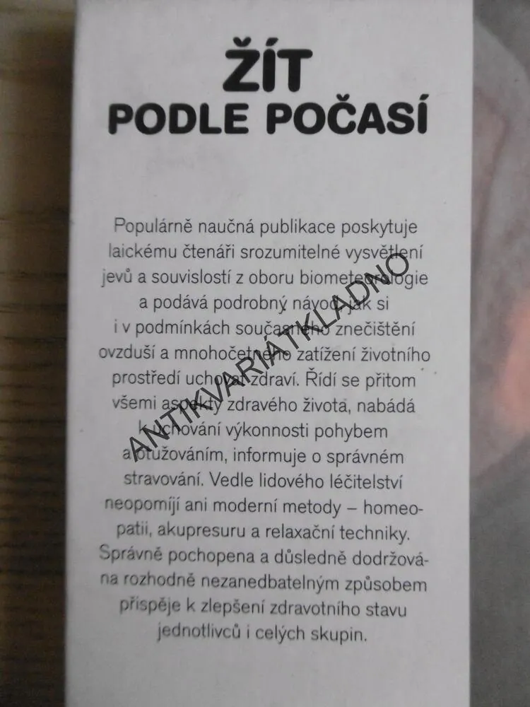 ŽÍT PODLE POČASÍ, ANITA HESSMANN KOSARIS, **an