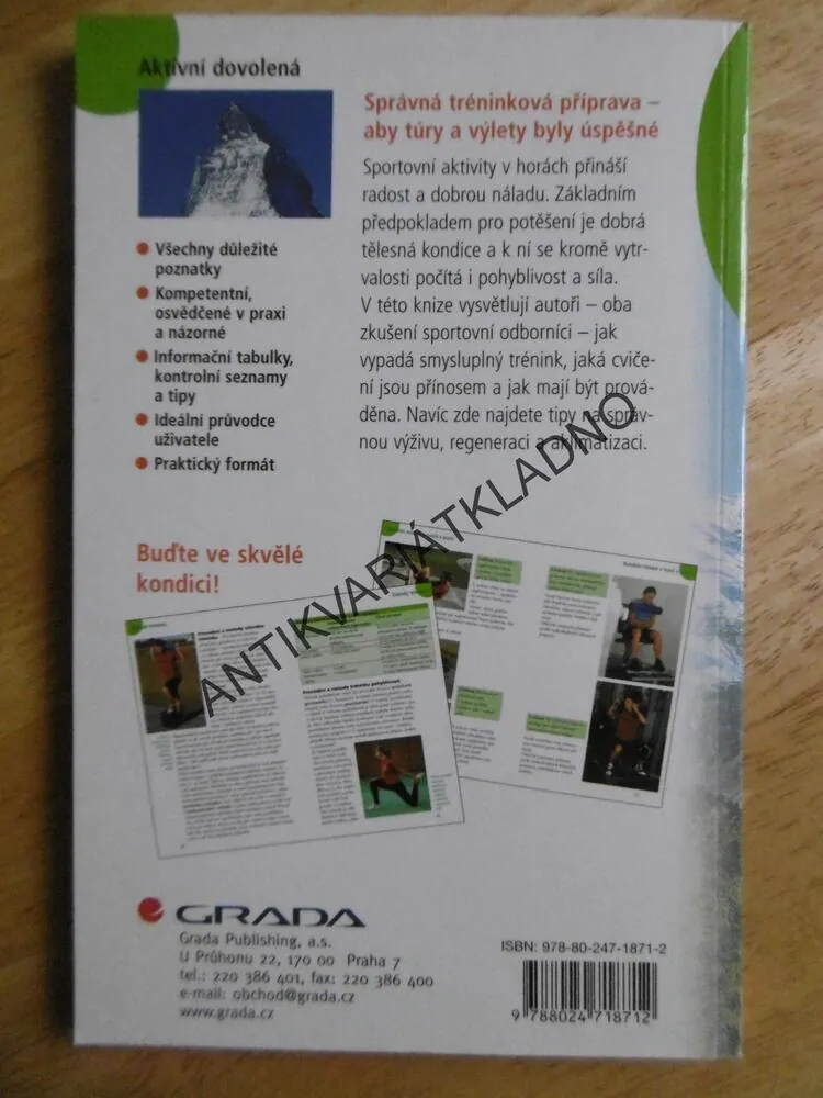 FIT NA HORY, AKTIVNÍ DOVOLENÁ, TRÉNINK, PRAXE, AKLIMATIZACE, **an