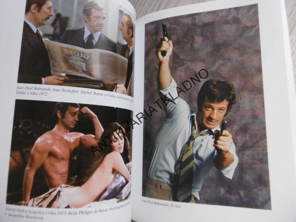 JEAN PAUL BELMONDO, JIŘÍ ŽÁK, HEREC, FILM, **an