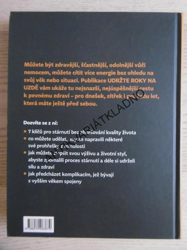 UDRŽTE ROKY NA UZDĚ, VE FORMĚ A PLNÍ ENERGIE V KAŽDÉM VĚKU, **an