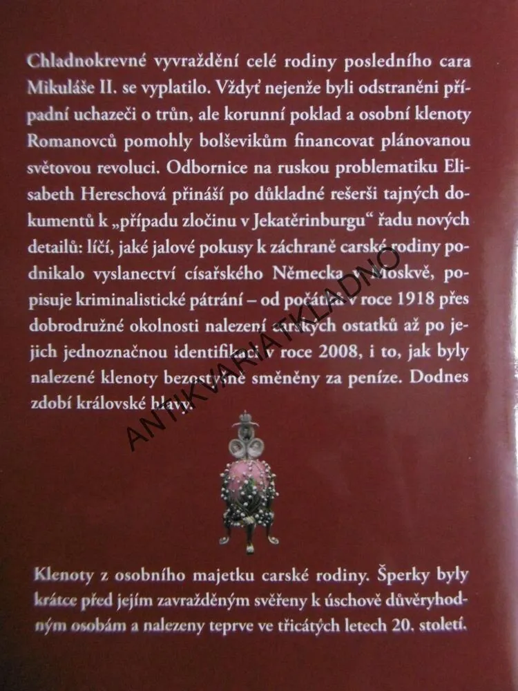 VRAŽDA CARSKÉ RODINY, ELISABETH HERESCHOVÁ, **an