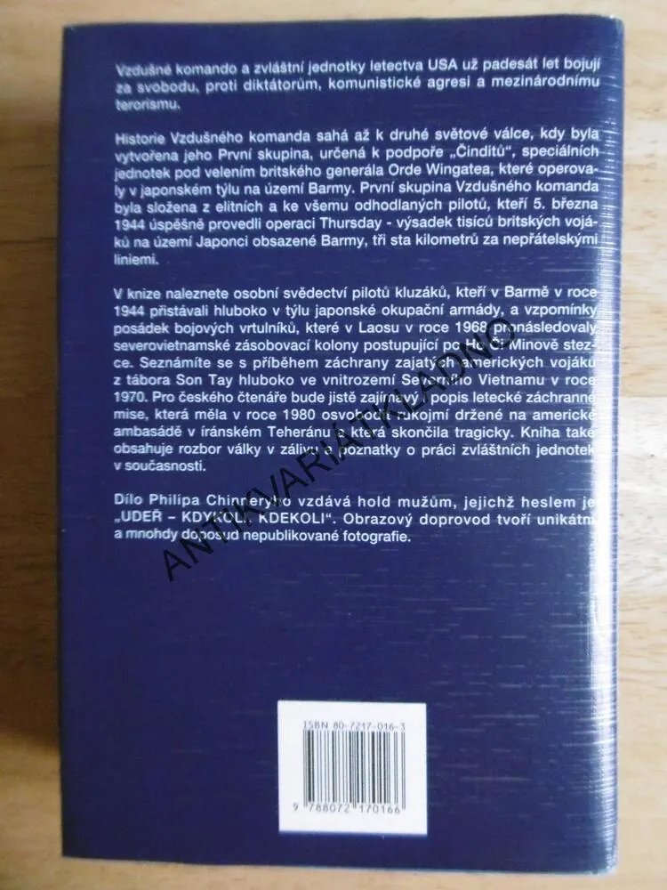 UDEŘ KDYKOLIV KDEKOLIV, USAF VZDUŠNÉ KOMANDO, LETECTVÍ,CHINNERY, **an