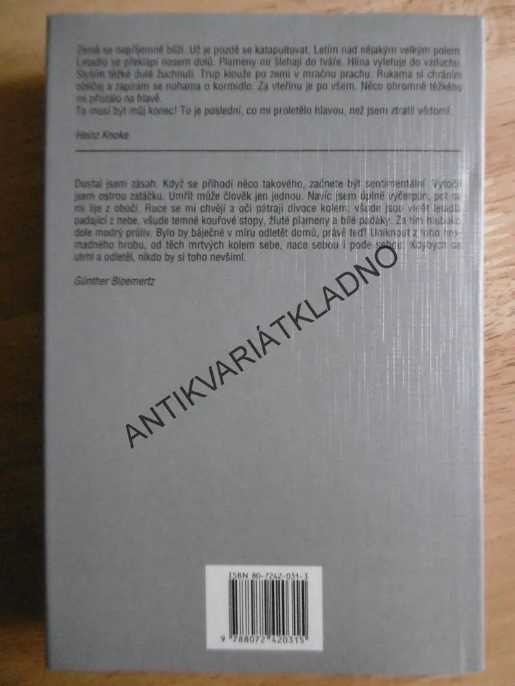 LÉTALI PRO FÜHRERA, VZPOMÍNKY STÍHACÍCH ES LUFTWAFFE, HITLER, LETECTVÍ, KNOKE