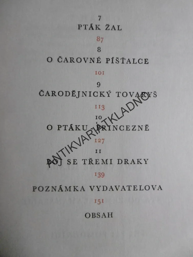 VODA Z DRAČÍ STUDÁNKY, VOJTĚCH MARTÍNEK, **an