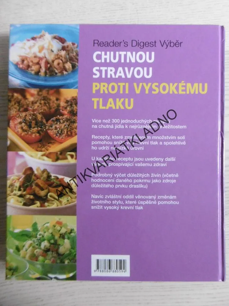 CHUTNOU STRAVOU PROTI VYSOKÉMU TLAKU, **an