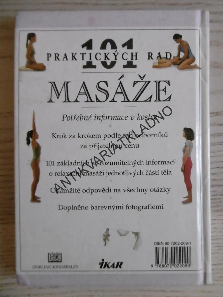 MASÁŽE, 101 PRAKTICKÝ RAD, NITYA LACROIXOVÁ, **an