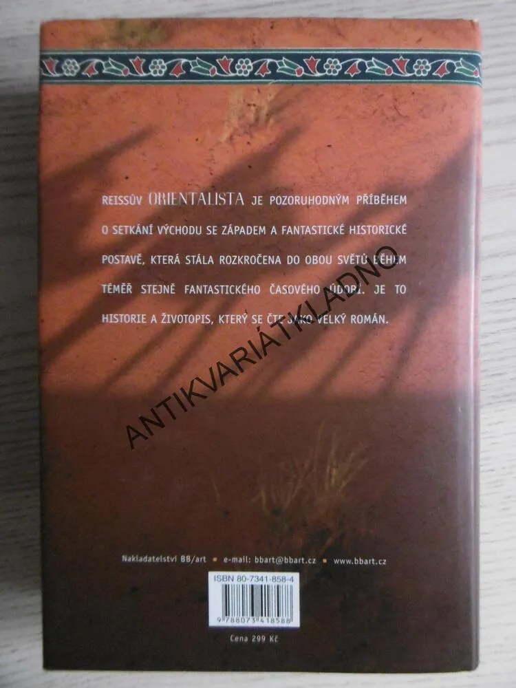 ORIENTALISTA, TOM REISS, **an