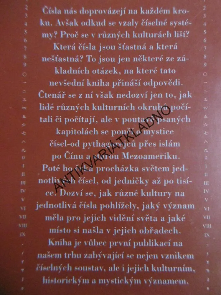 TAJEMSTVÍ ČÍSEL, FRANZ CARL ENDRES, ANNEMARIE SCHIMMEL, **an