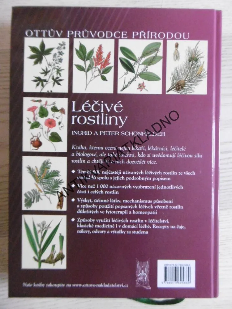 LÉČIVÉ ROSTLINY, INGRID A PETER SCHÖNFELDER, **an