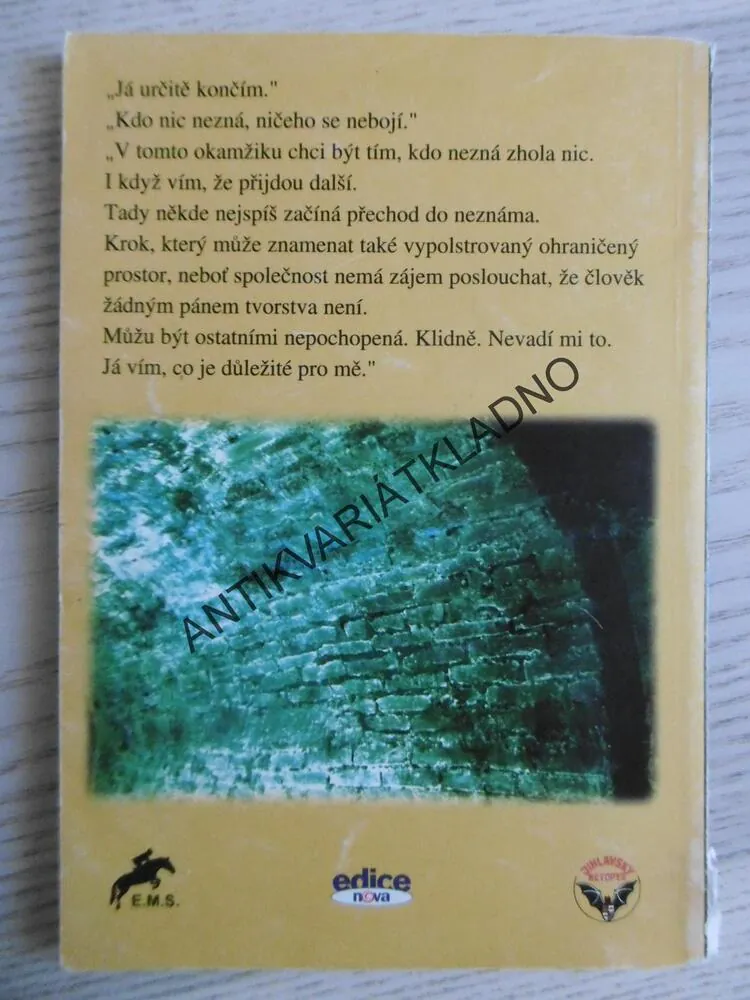 ZÁHADA JIHLAVSKÉHO PODZEMÍ ANEB ČÍ ROZMAR PROŽÍVÁME?, JAROSLAVA SVRČKOVÁ, **an