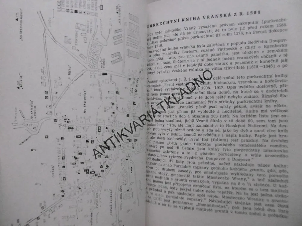 VRANÝ V HISTORII A V SOUČASNOSTI, 1. A 2. DÍL, OKRES KLADNO