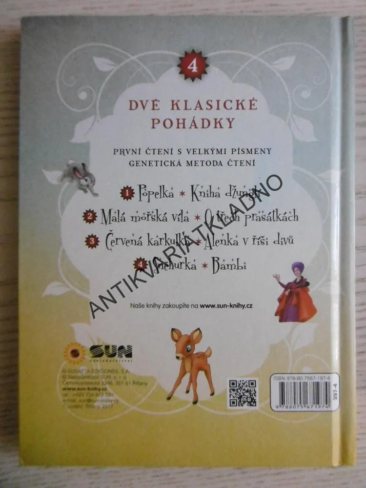 BAMBI, SNĚHURKA, POHÁDKY, **an