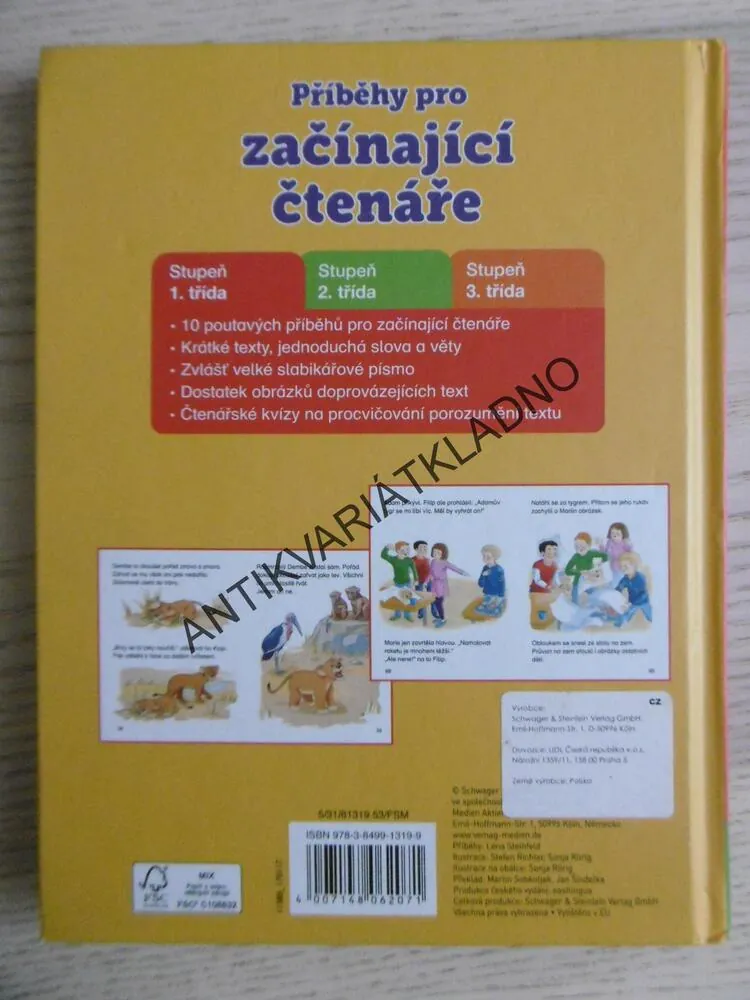 PŘÍBĚHY PRO ZAČÍNAJÍCÍ ČTENÁŘE, 1. TŘÍDA, **an