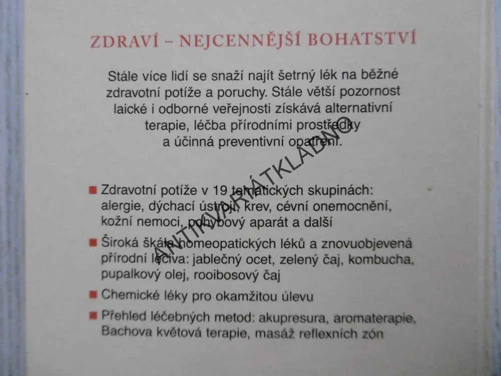 OSVĚDČENÁ DOMÁCÍ LÉKÁRNA, ZITTLAU, KRIEGISCH, HEINKEOVÁ, **an