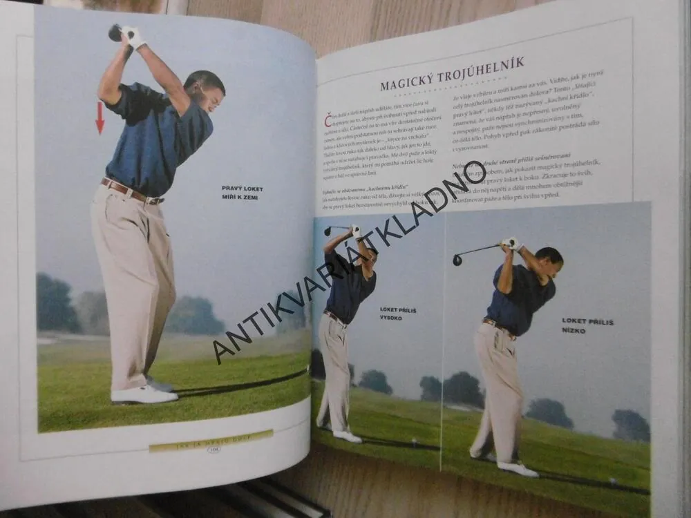 TIGER WOODS, JAK JÁ HRAJU GOLF, **an