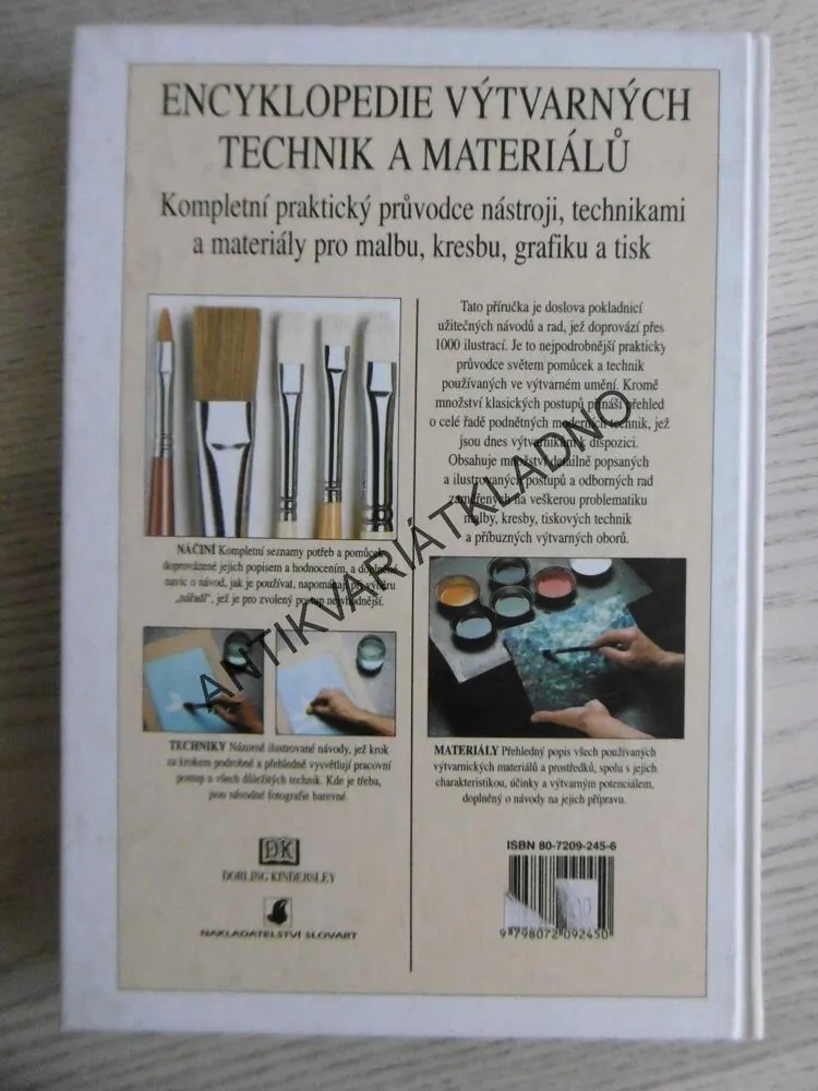 ENCYKLOPEDIE VÝTVARNÝCH TECHNIK A MATERIÁLŮ, RAY SMITH, **an