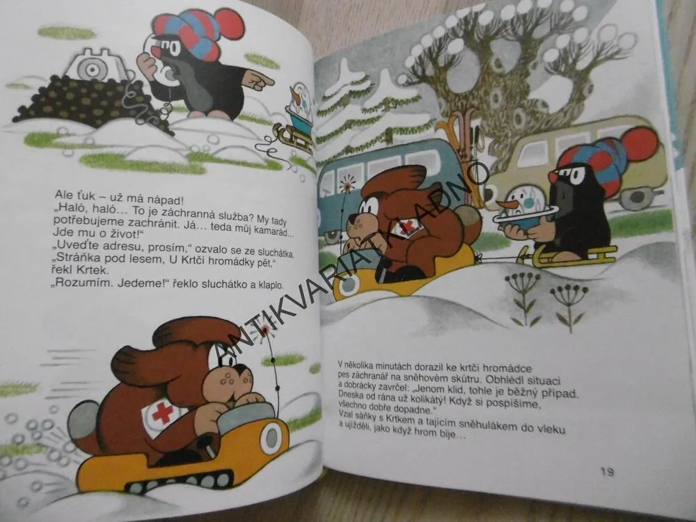 KRTEK V ZIMĚ, ZDENĚK MILER, HANA DOSKOČILOVÁ, **an