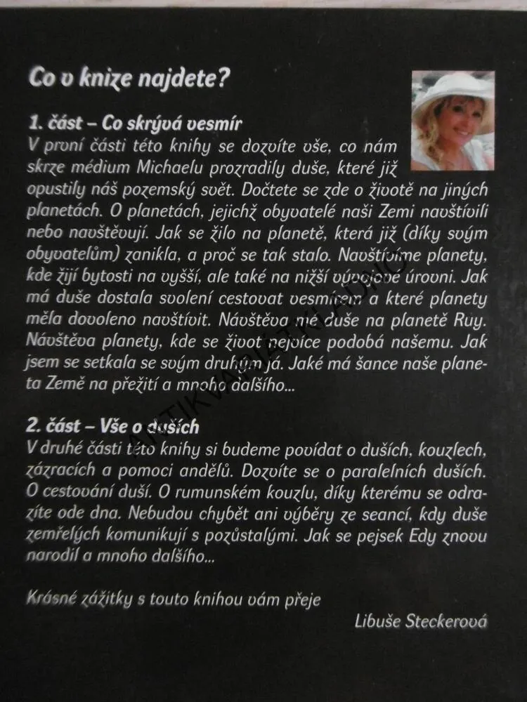 MÉDIUM MICHAELA 2: VESMÍRNÉ NÁVŠTĚVY, LIBUŠE STECKEROVÁ, **an