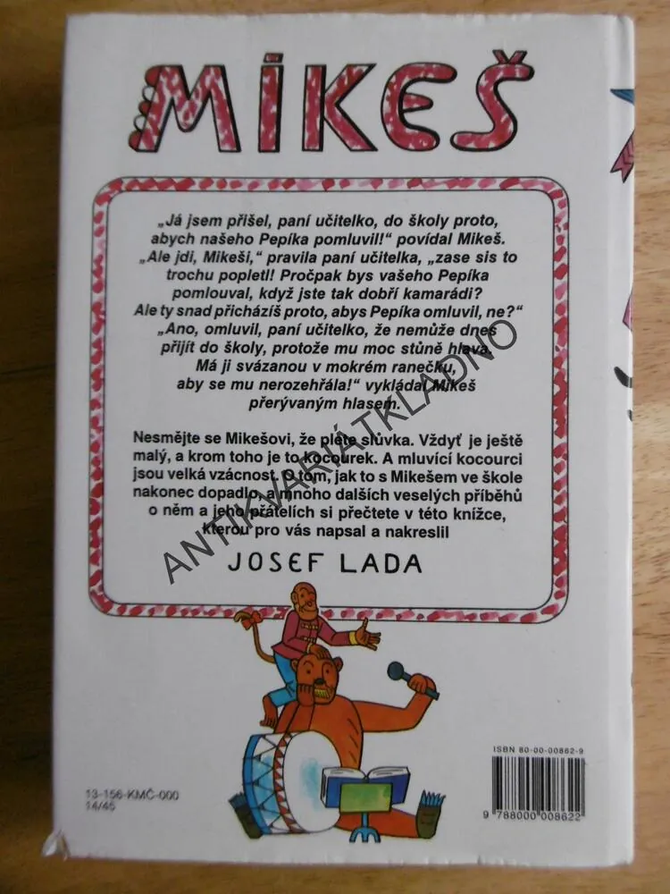 MIKEŠ, KOCOUR, JOSEF LADA, 2000, **an