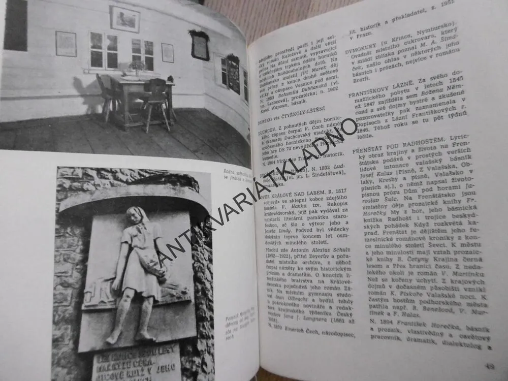LITERÁRNÍ PRŮVODCE PRO TURISTY, JAROSLAV NEČAS, **an
