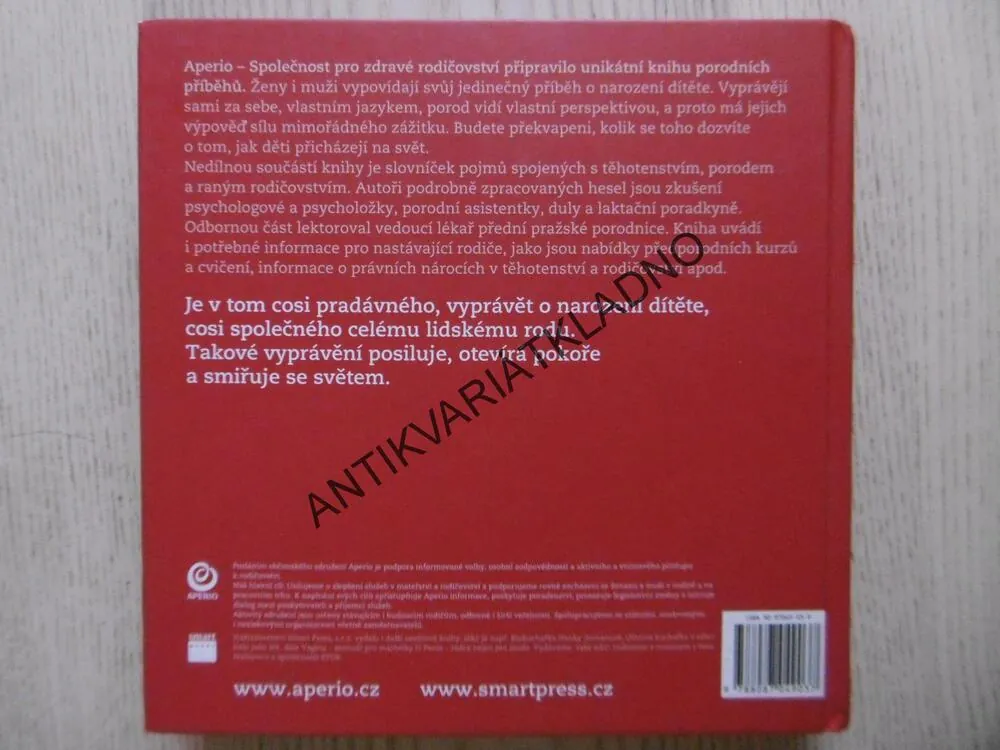 PORODNÍ PŘÍBĚHY, RODÍME SE JEDNOU, APERIO A KOLEKTIV, **an