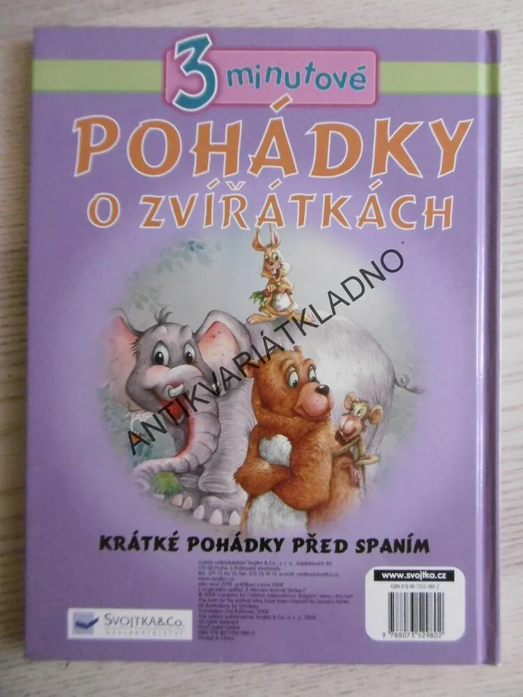 3MINUTOVÉ POHÁDKY O ZVÍŘÁTKÁCH, **an