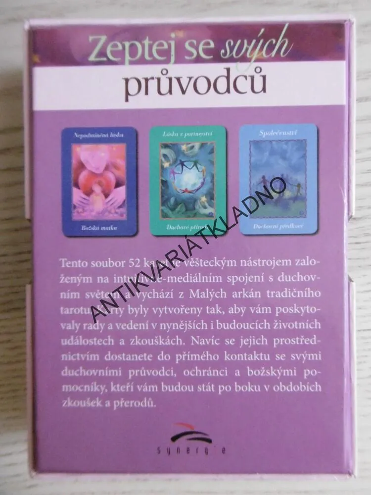 ZEPTEJ SE SVÝCH PRŮVODCŮ, SONIA CHOQUETTE, INSPIRAČNÍ KARTY