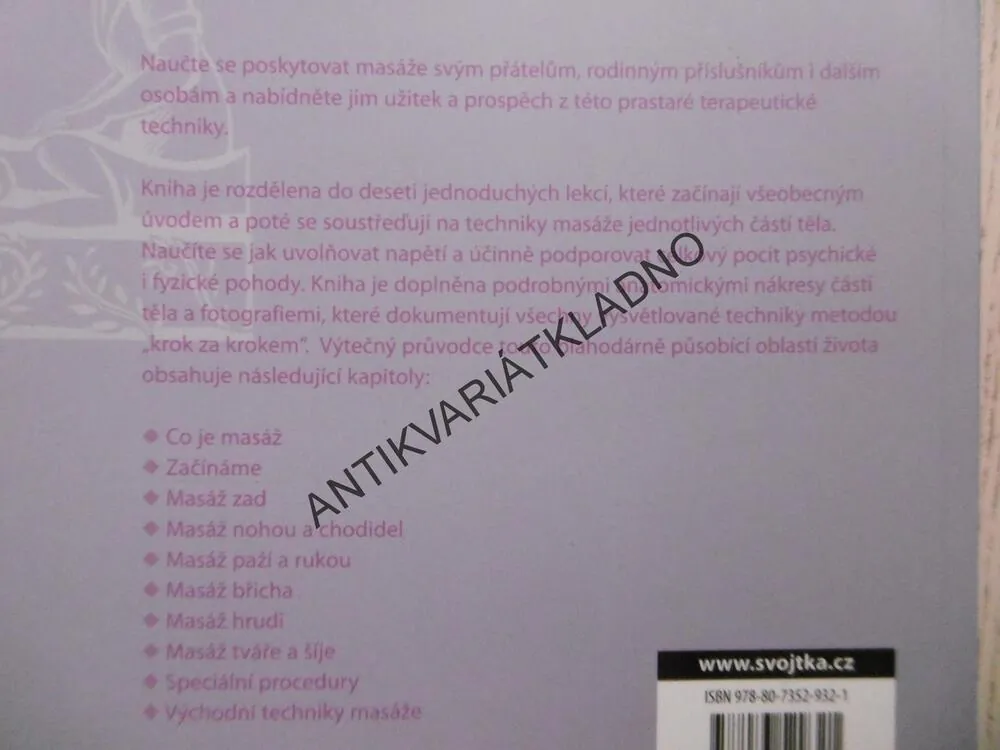 MASÁŽ V 10 LEKCÍCH, JENNIE HARDING, **an