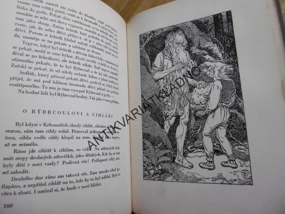 ČESKÉ POVĚSTI , ADOLF WENIG, JOSEF WENIG, 1933, **an